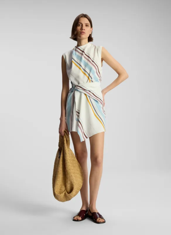 Dion Striped Mini Dress sold by A.L.C.