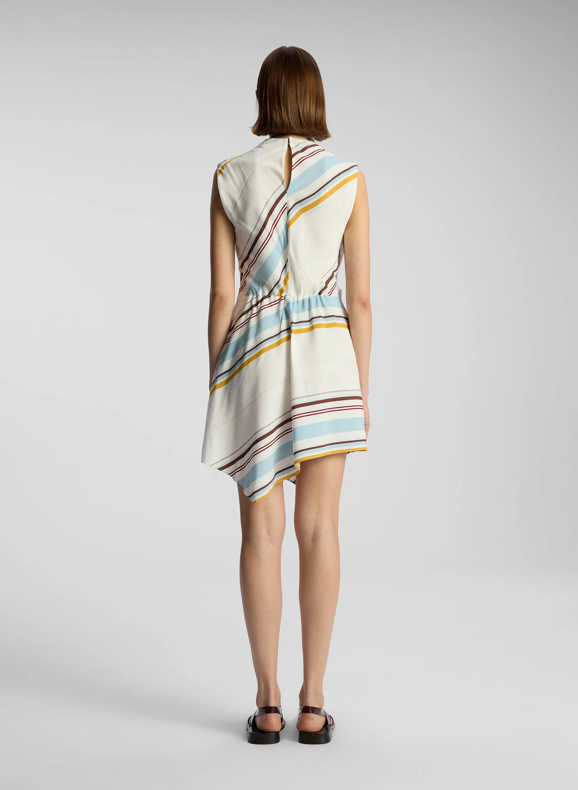Dion Striped Mini Dress sold by A.L.C. product image thumbnail 5