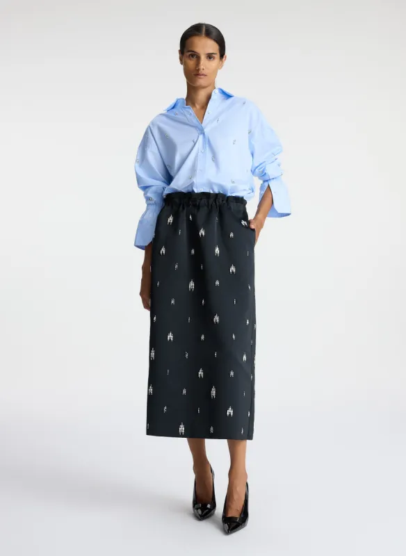 Alexia Embellished Midi Skirt made by A.L.C.