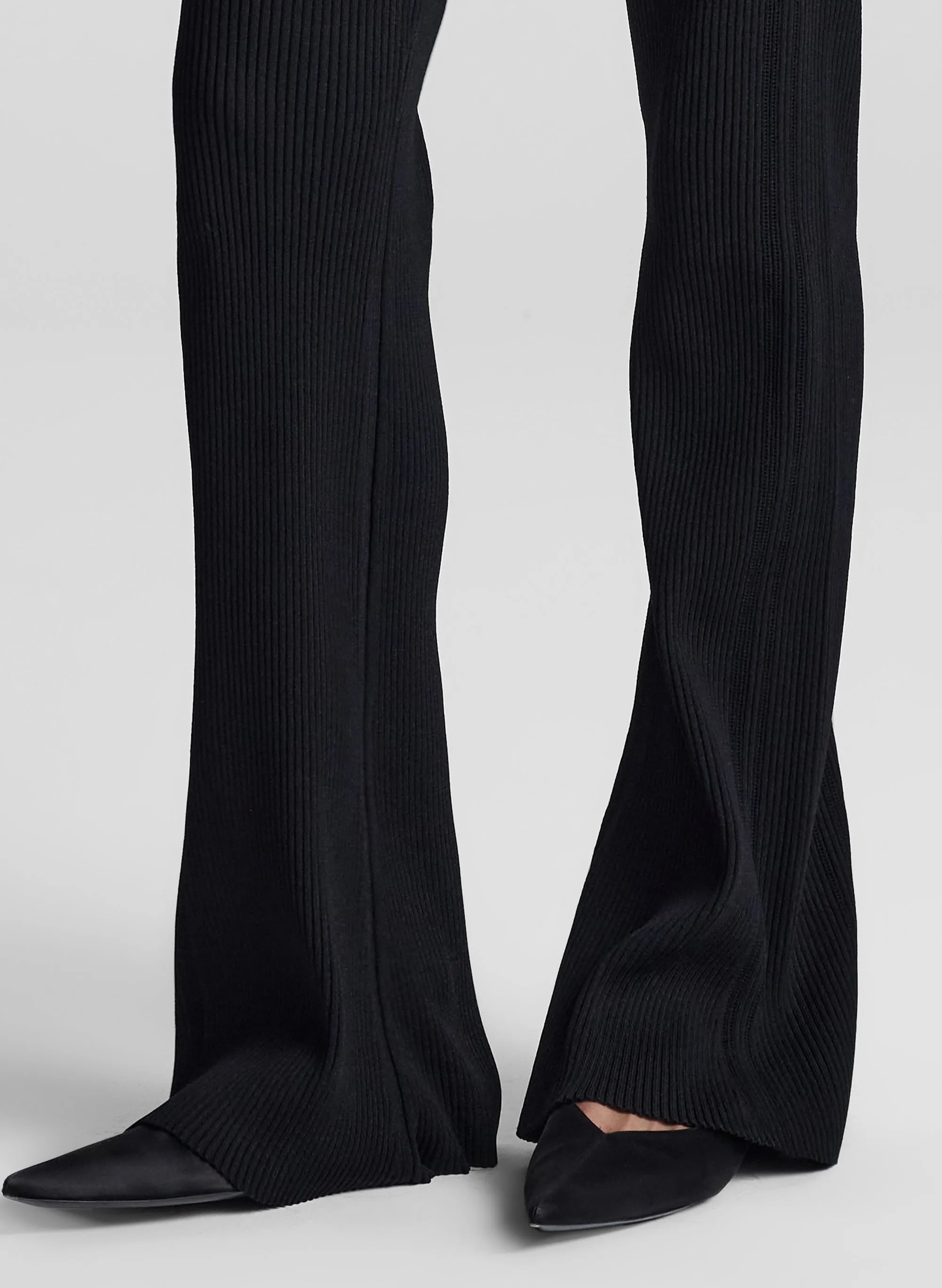 Ayla Flared Rib Knit Pant sold by A.L.C. product image thumbnail 2