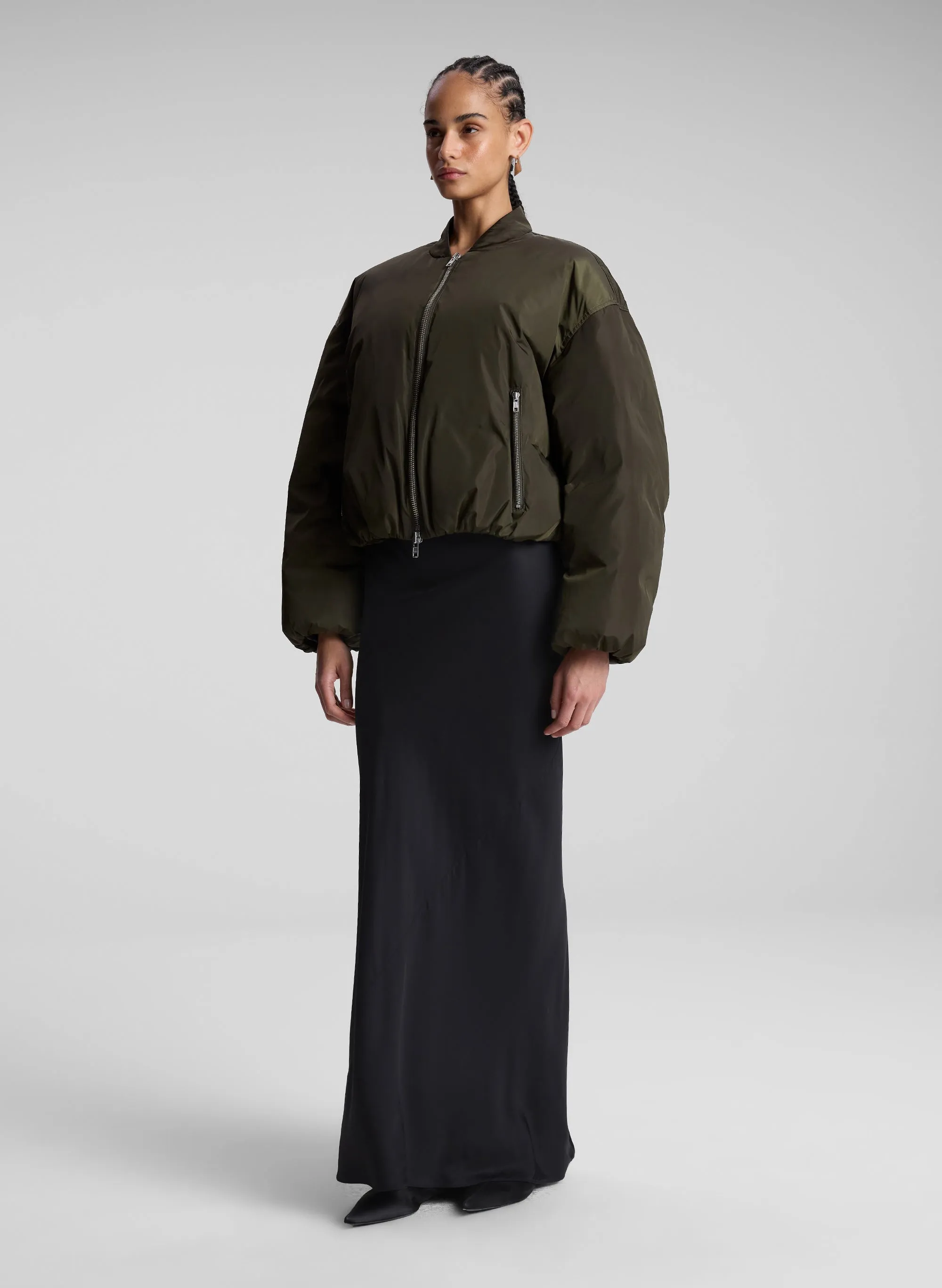 Zane Nylon Bomber Jacket sold by A.L.C. product image thumbnail 4