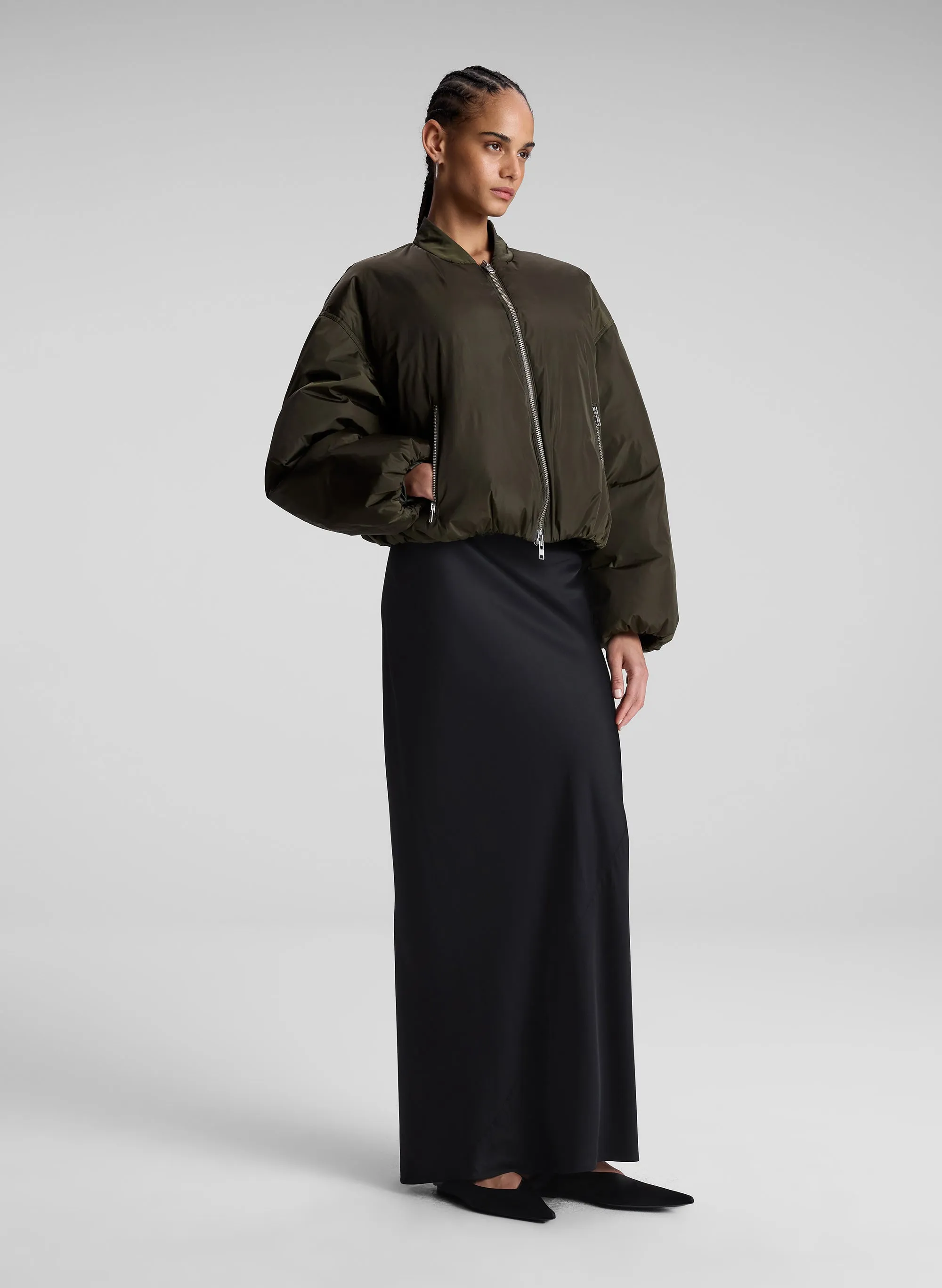 Zane Nylon Bomber Jacket sold by A.L.C. product image thumbnail 3