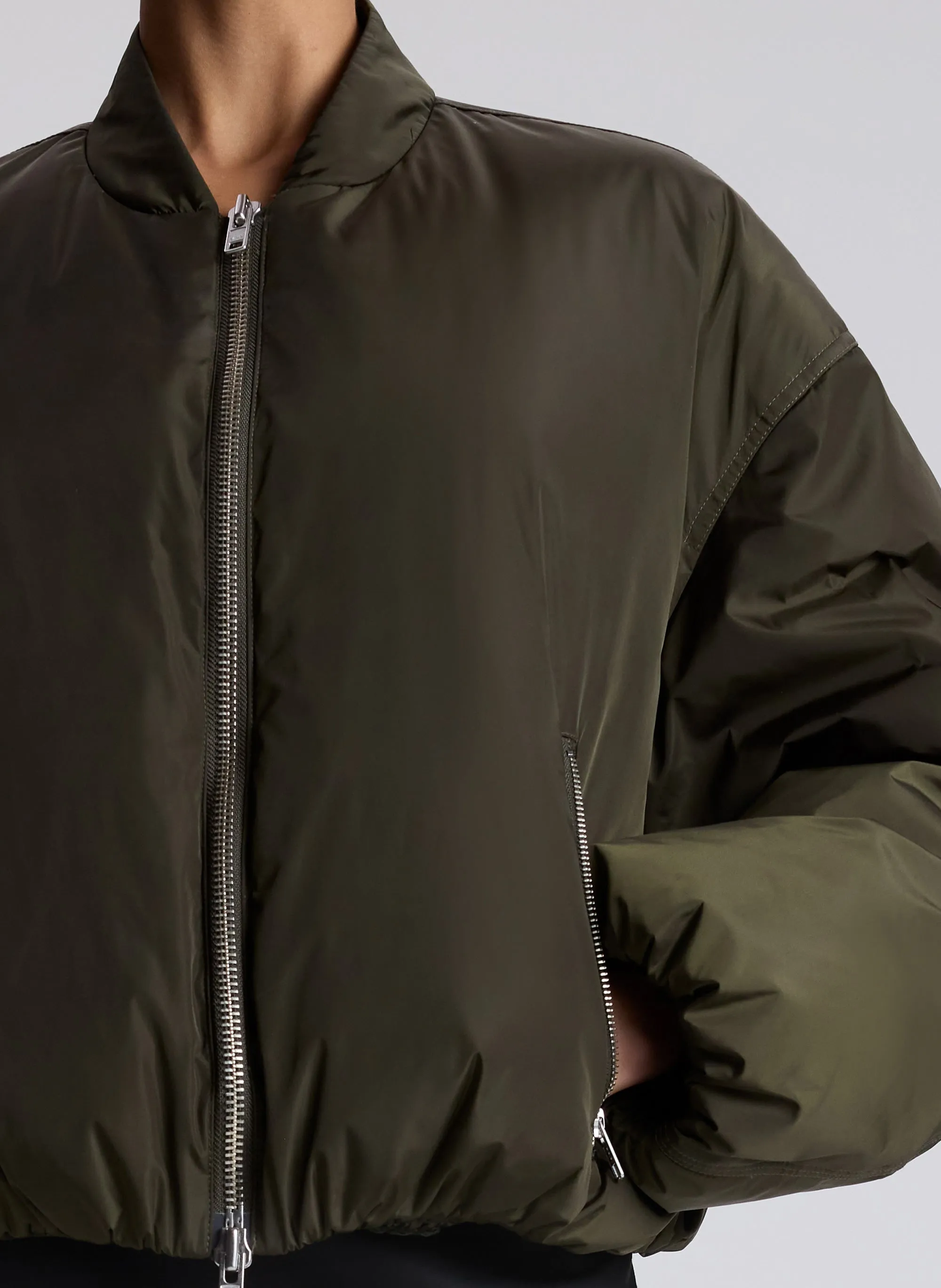 Zane Nylon Bomber Jacket sold by A.L.C. product image thumbnail 2