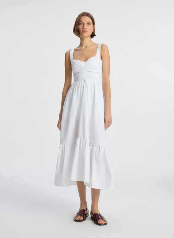 Lilah II Cotton Midi Dress sold by A.L.C.