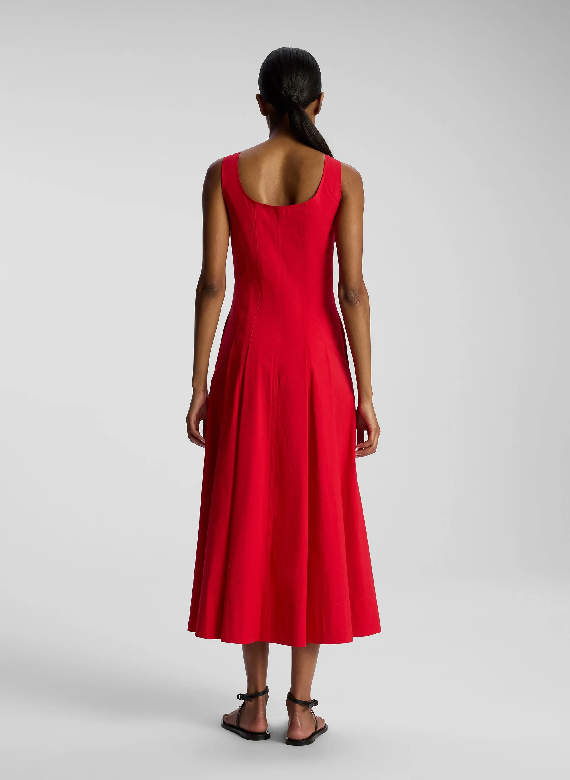 Isabel Cotton Midi Dress sold by A.L.C. product image thumbnail 5