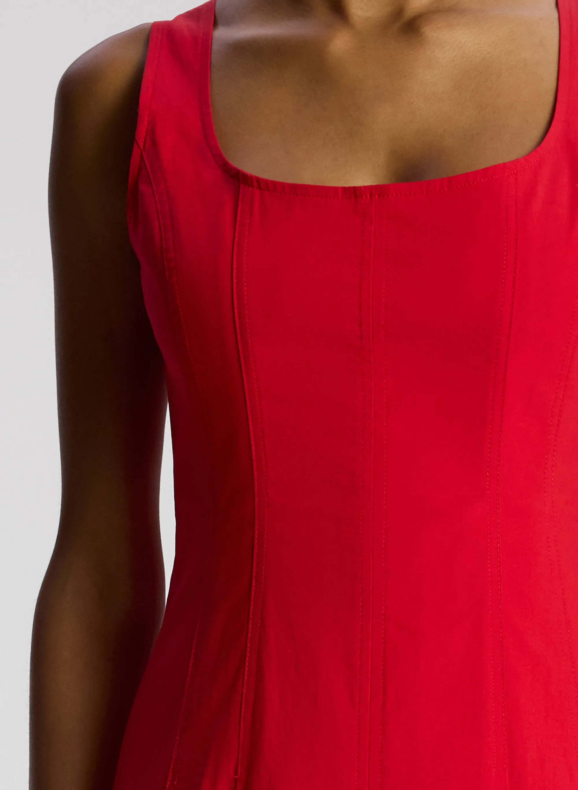 Isabel Cotton Midi Dress sold by A.L.C. product image thumbnail 2