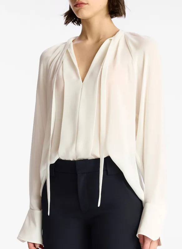 Frida Silk Top sold by A.L.C.