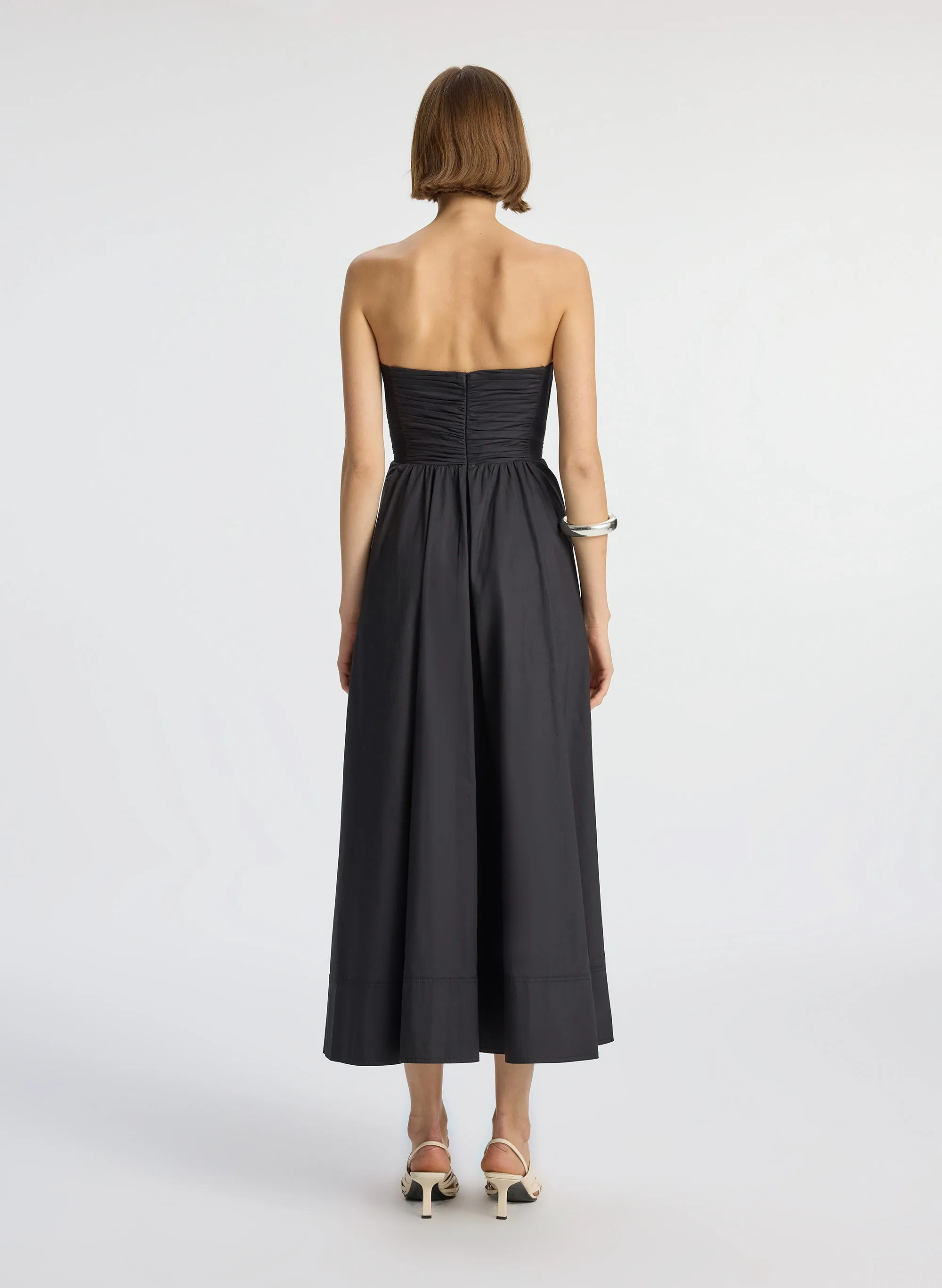 Tate Strapless Midi Dress sold by A.L.C. product image thumbnail 5
