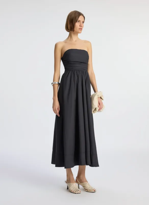 Tate Strapless Midi Dress made by A.L.C.