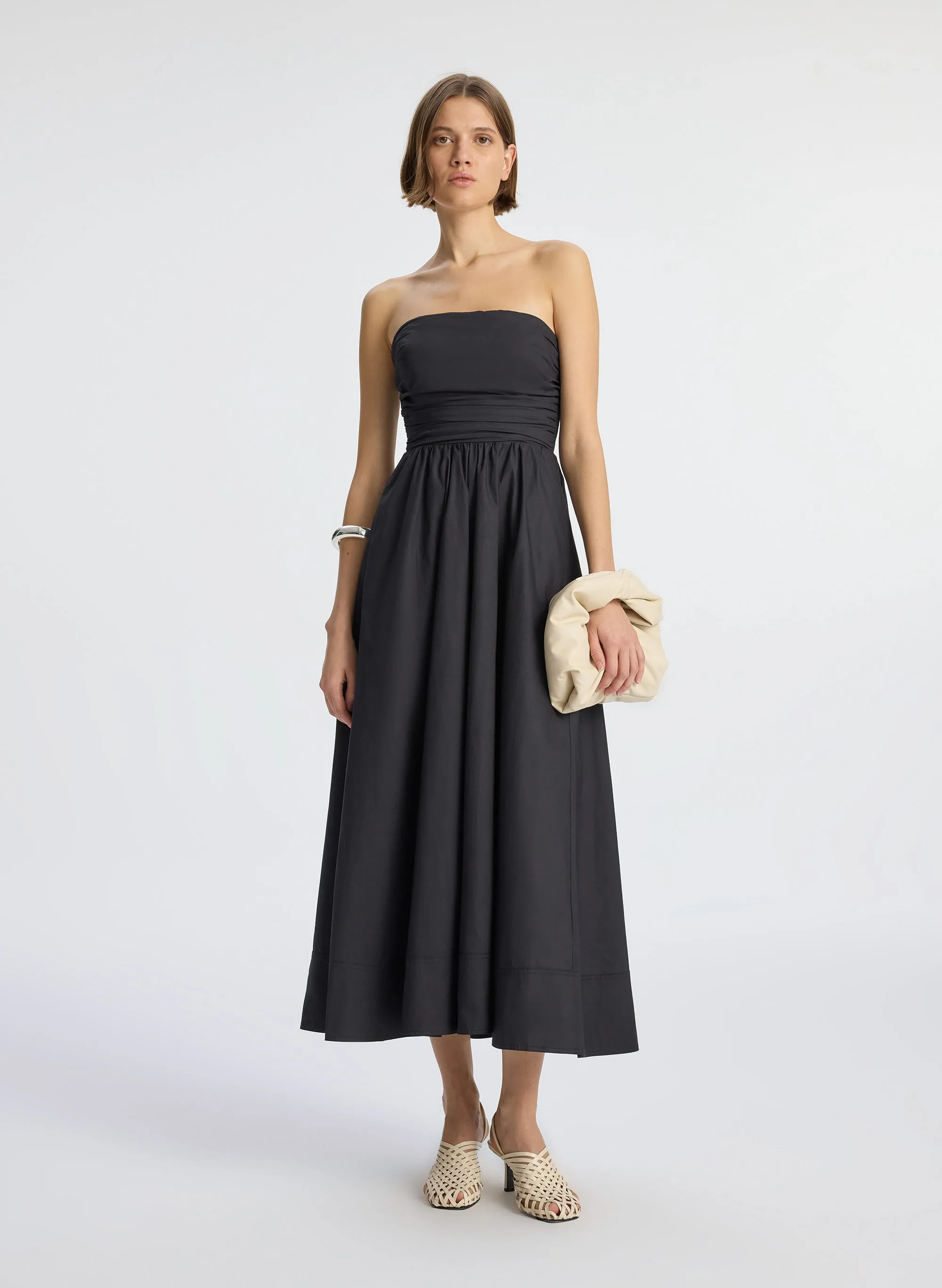 Tate Strapless Midi Dress sold by A.L.C. product image thumbnail 2