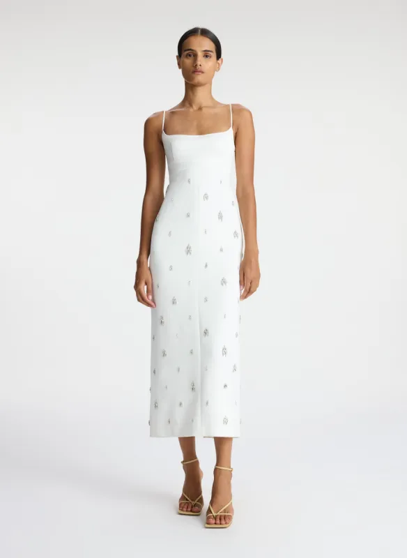 Alana Embellished Midi Dress sold by A.L.C.
