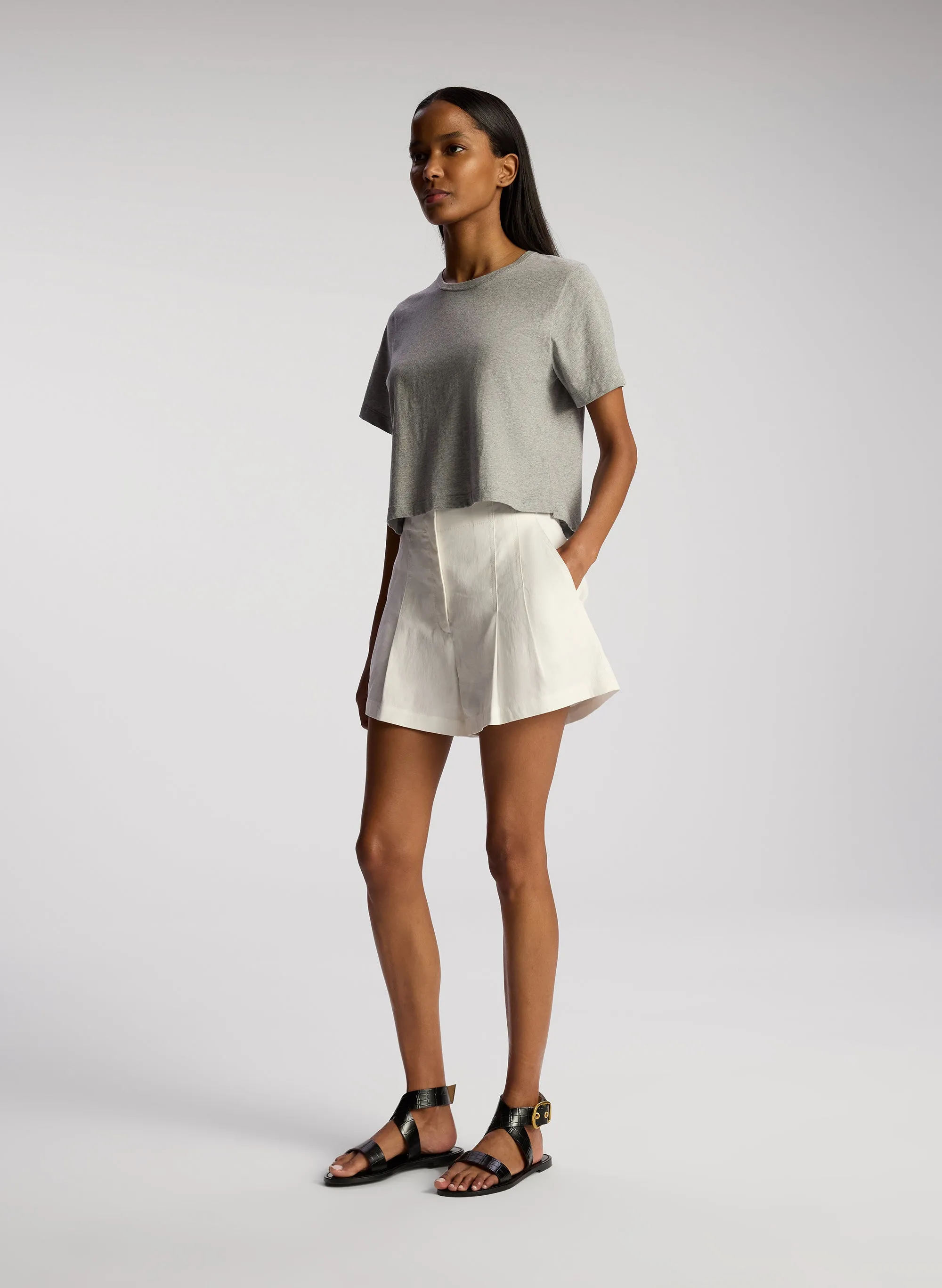 Julia Cotton Jersey Tee sold by A.L.C. product image thumbnail 4