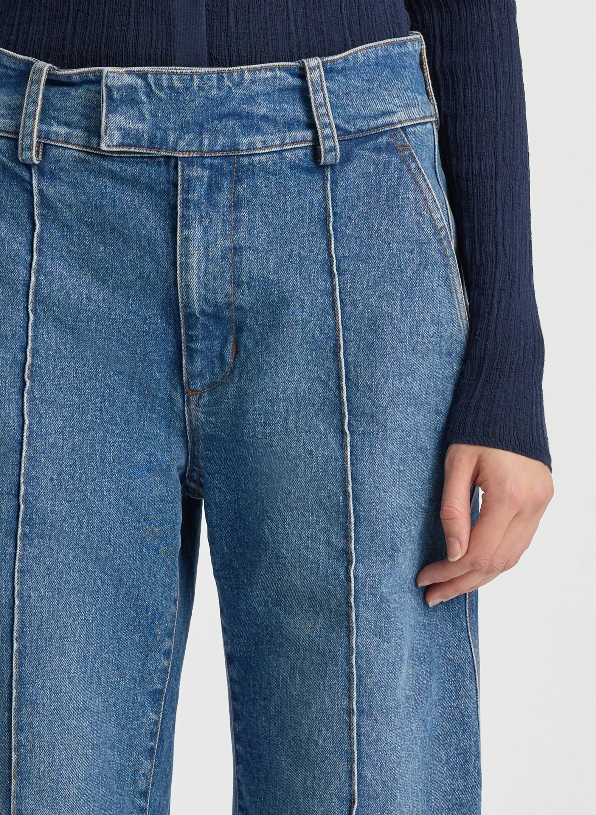 Simon Stretch Denim Jean sold by A.L.C. product image thumbnail 2