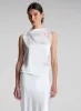Gracie Satin and Lace Sleeveless Top sold by A.L.C.