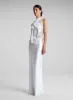 Gracie Satin and Lace Sleeveless Top sold by A.L.C.