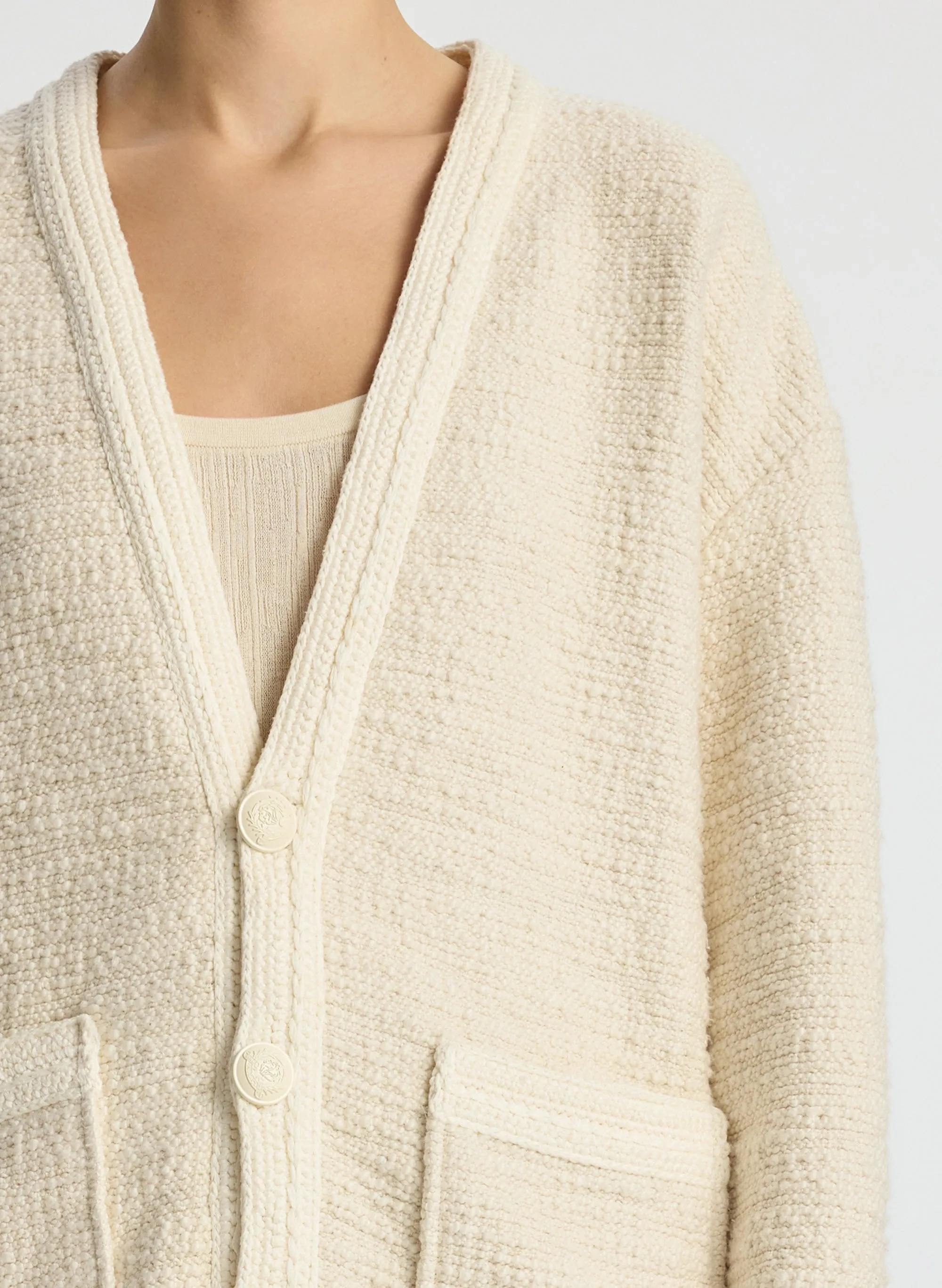 Peyton Cotton Bouclé Jacket sold by A.L.C. product image thumbnail 2