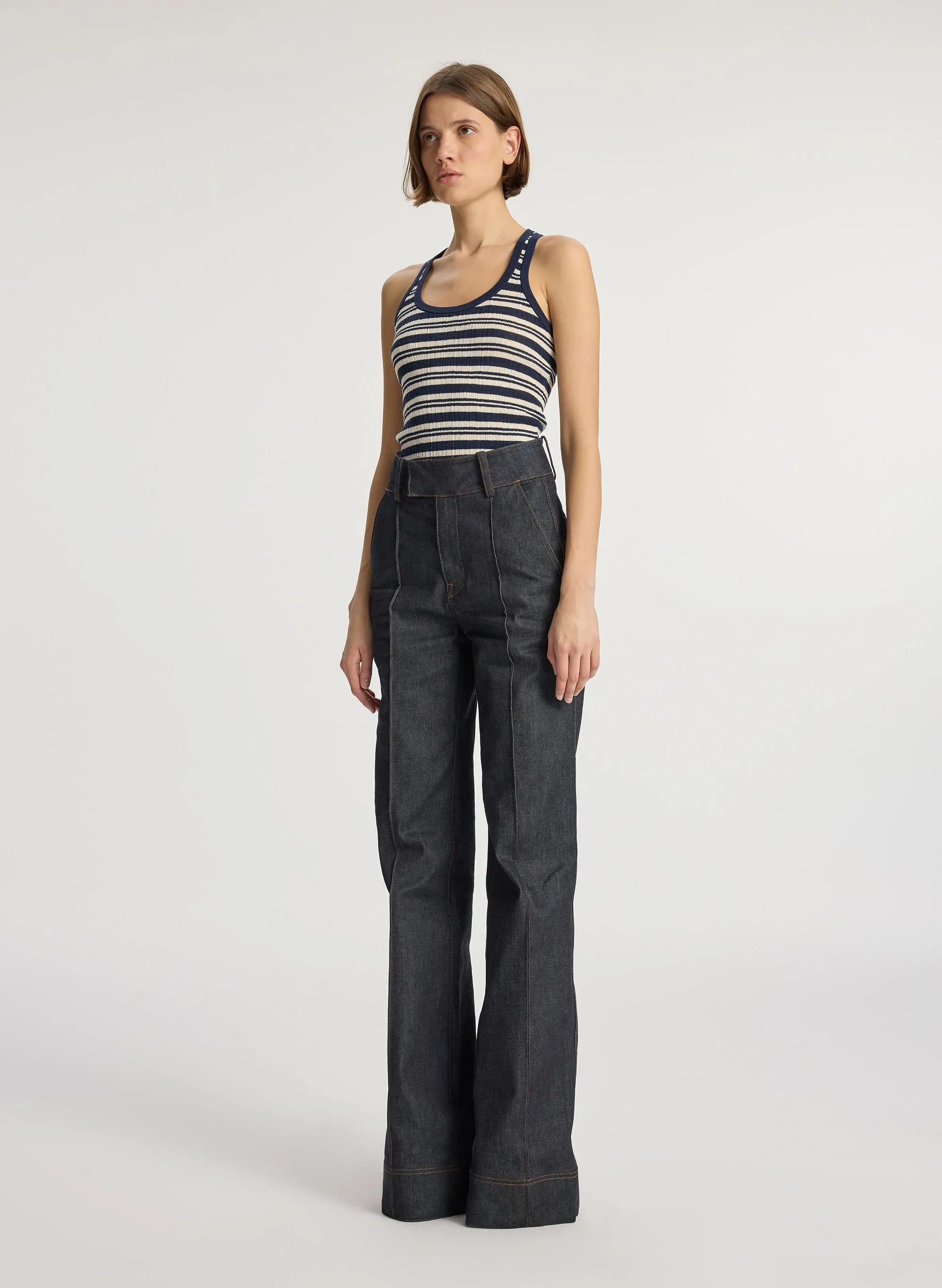 Simon Raw Denim Jean sold by A.L.C. product image thumbnail 3