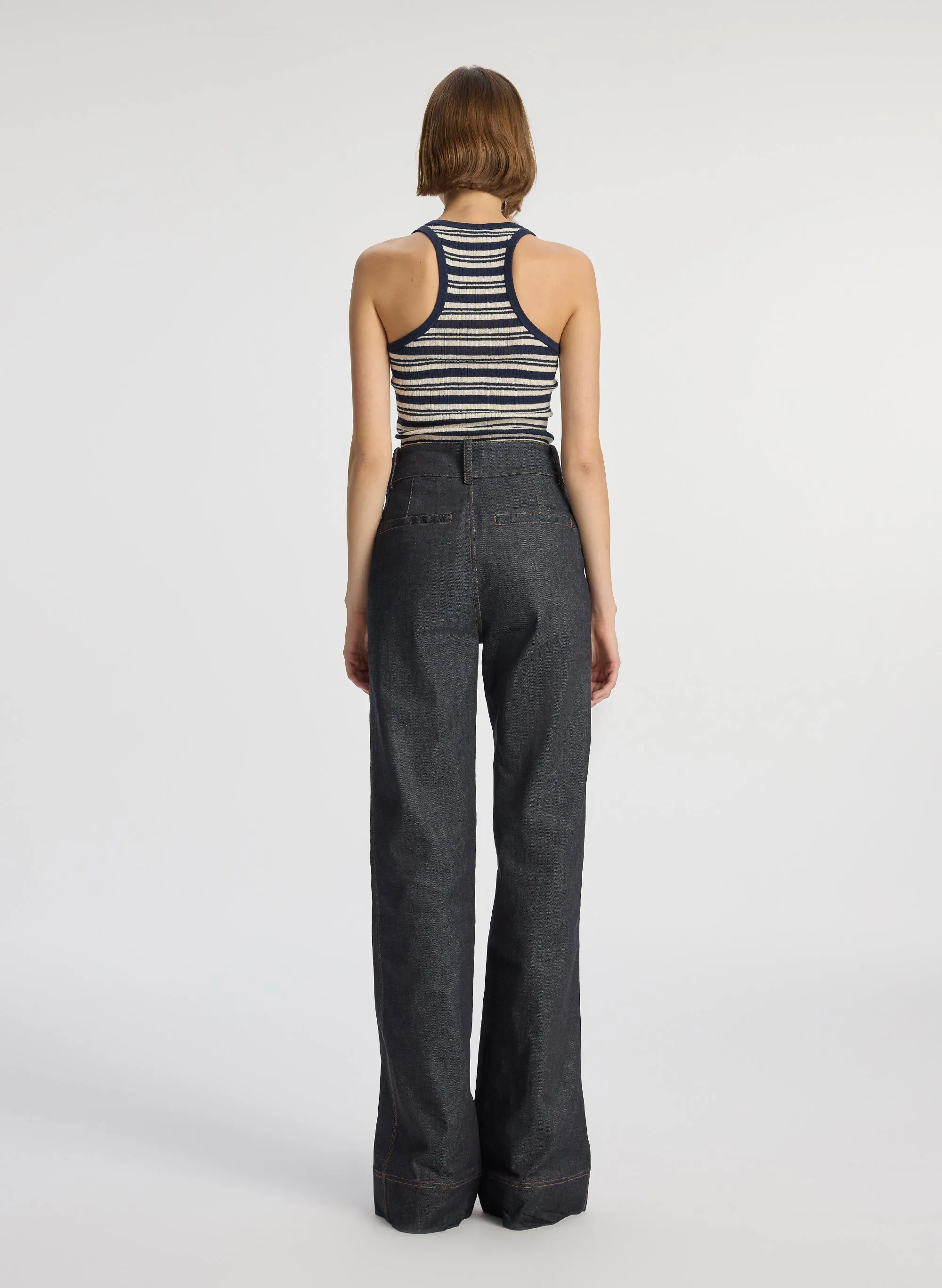Simon Raw Denim Jean sold by A.L.C. product image thumbnail 4
