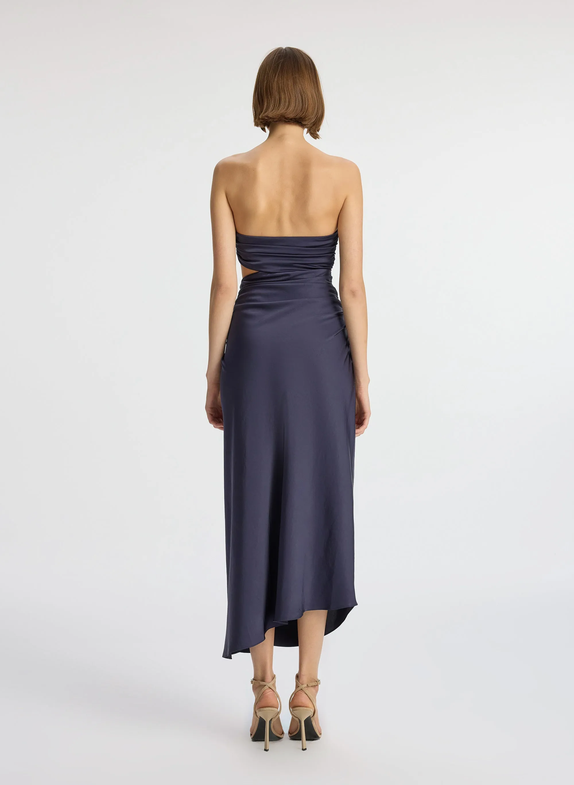 Josefine Strapless Satin Dress sold by A.L.C. product image thumbnail 5
