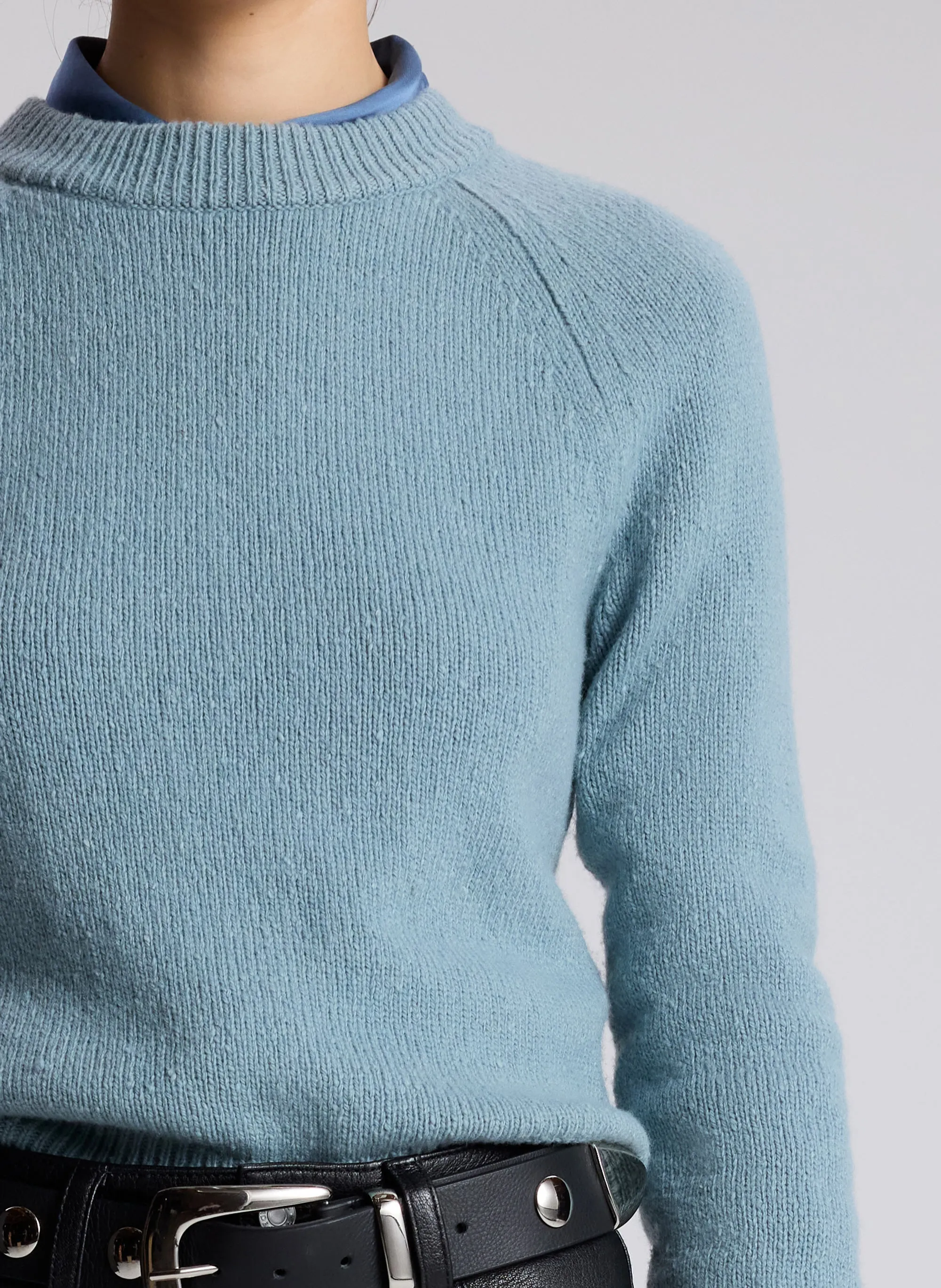Frankie Wool Cashmere Crew Neck Sweater sold by A.L.C. product image thumbnail 2
