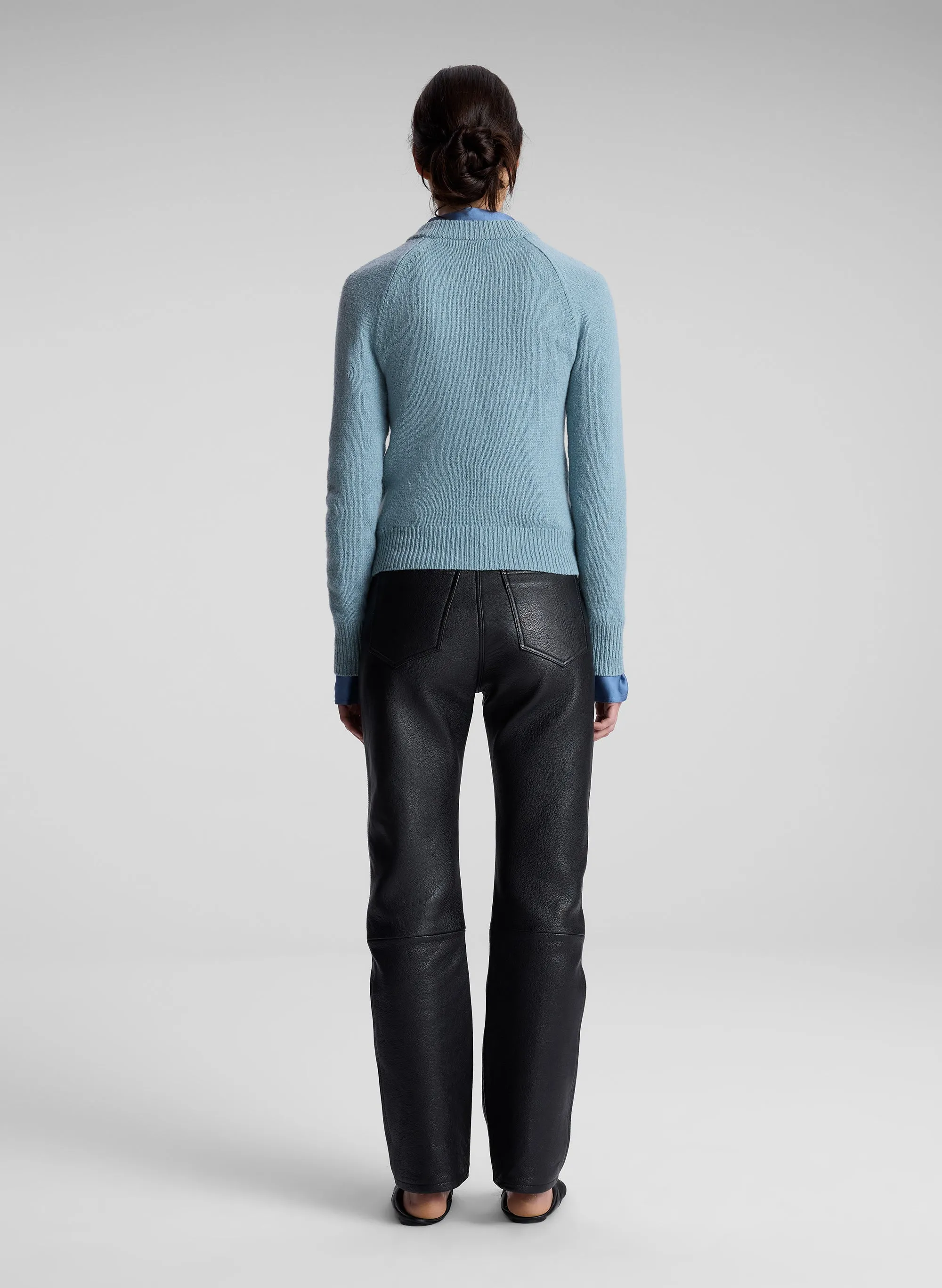 Frankie Wool Cashmere Crew Neck Sweater sold by A.L.C. product image thumbnail 5