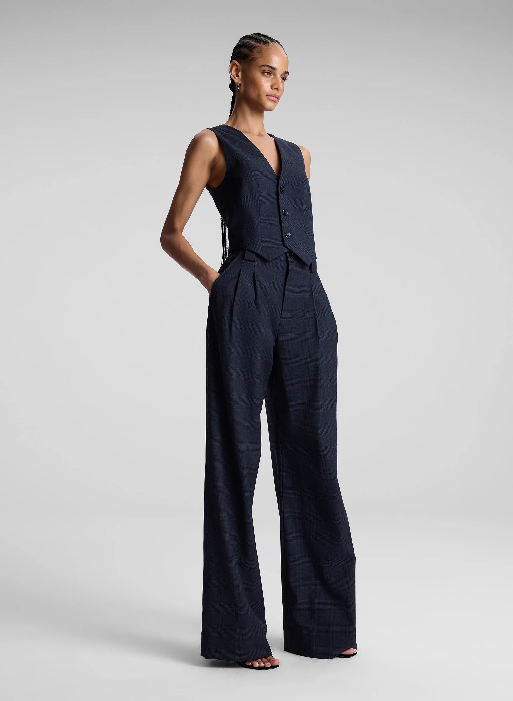 Tommy II Plaid Pant sold by A.L.C. product image thumbnail 4