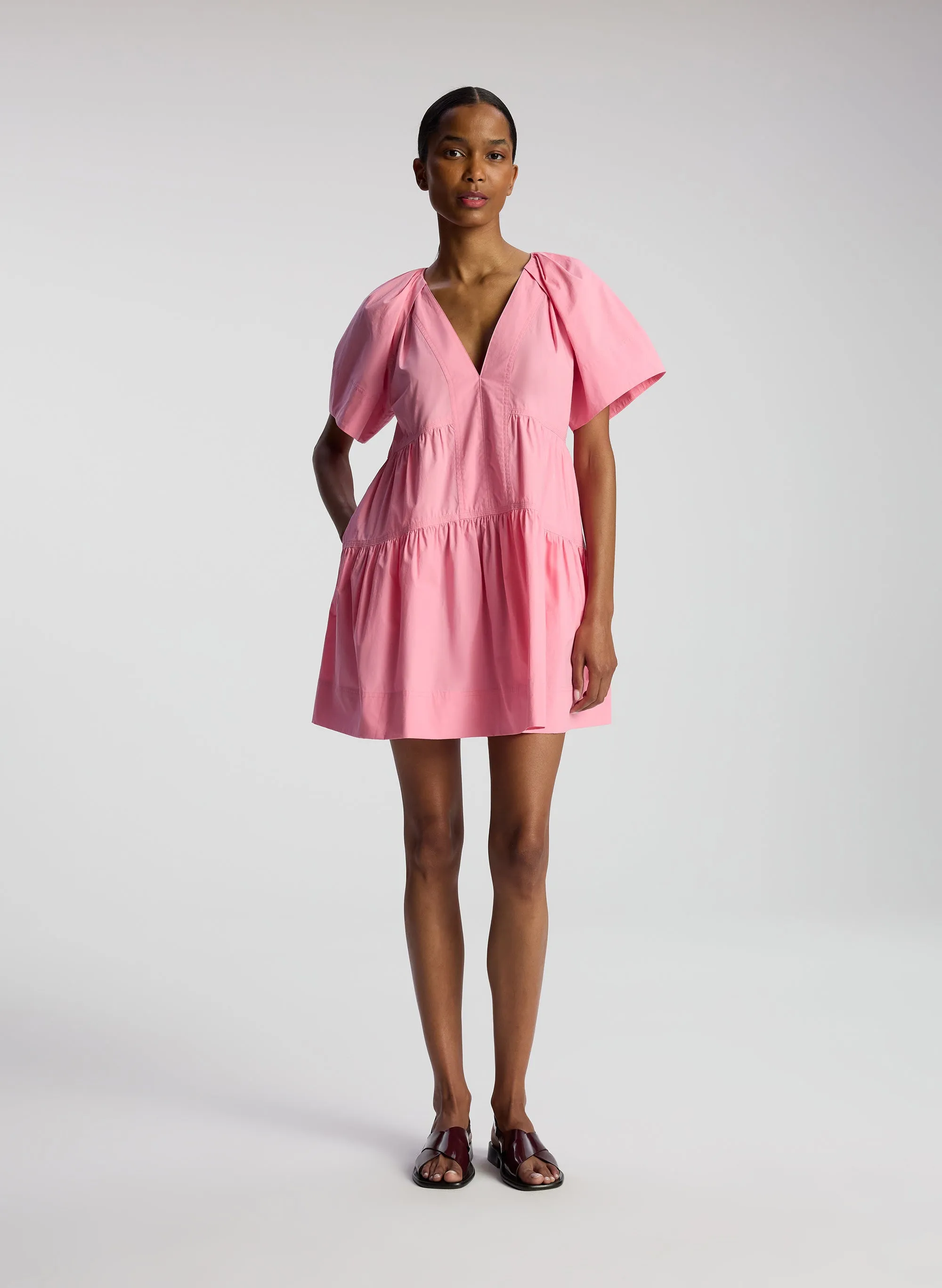 Camila Cotton Mini Dress sold by A.L.C. product image thumbnail 3