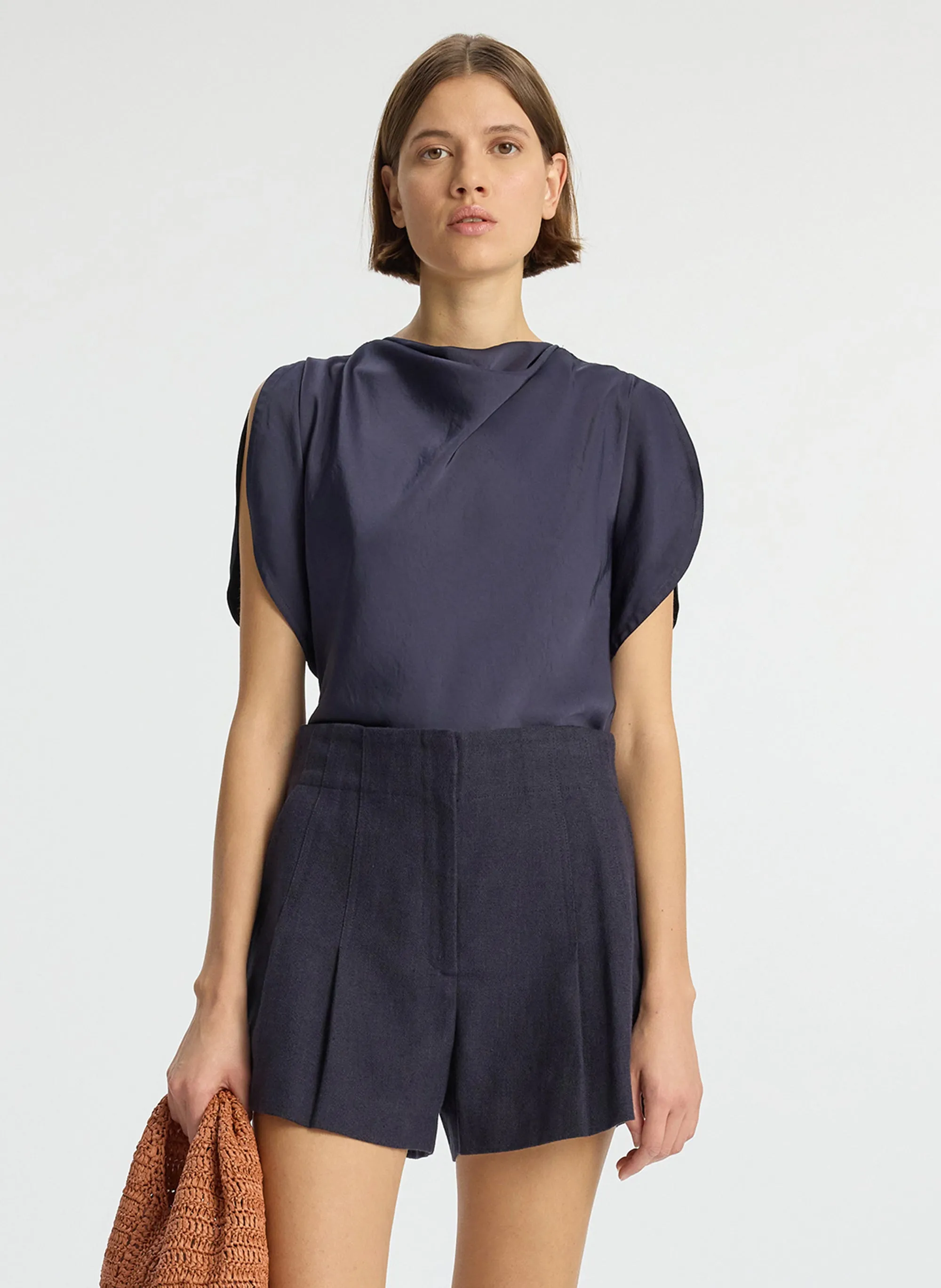 Nadia Satin Top sold by A.L.C.