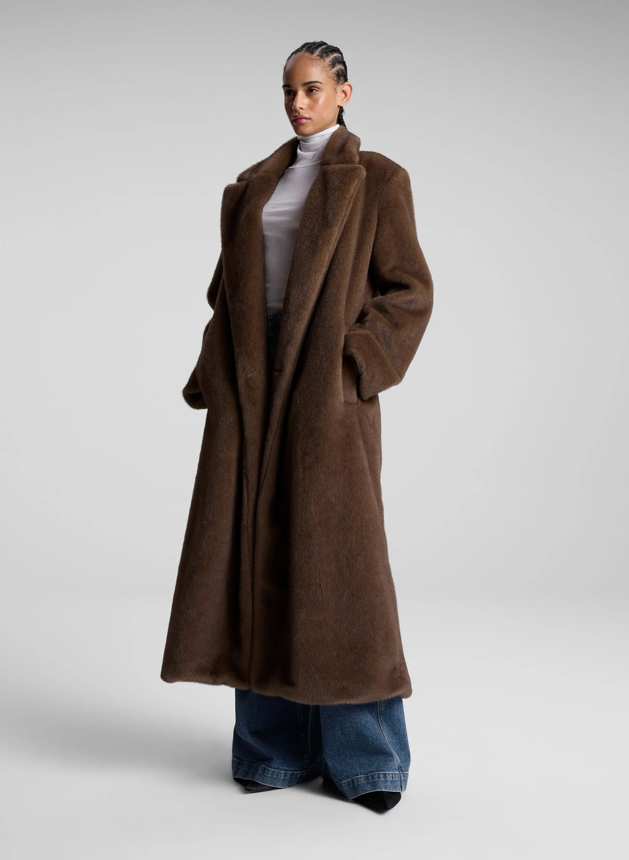Franklin Faux Fur Coat sold by A.L.C. product image thumbnail 4