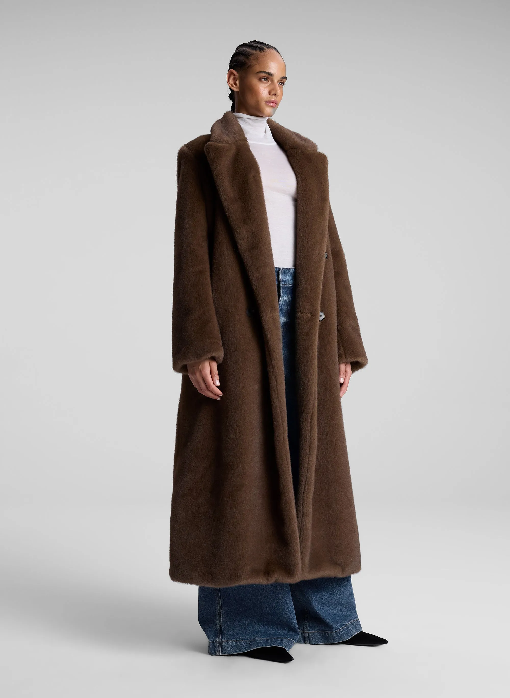 Franklin Faux Fur Coat sold by A.L.C. product image thumbnail 3