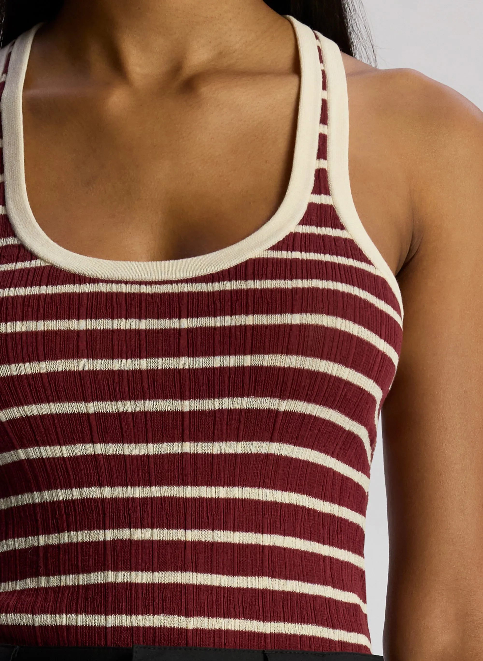 Iris Fine Cotton Knit Tank sold by A.L.C. product image thumbnail 2