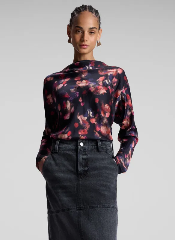 Georgia Stretch Silk Top sold by A.L.C.