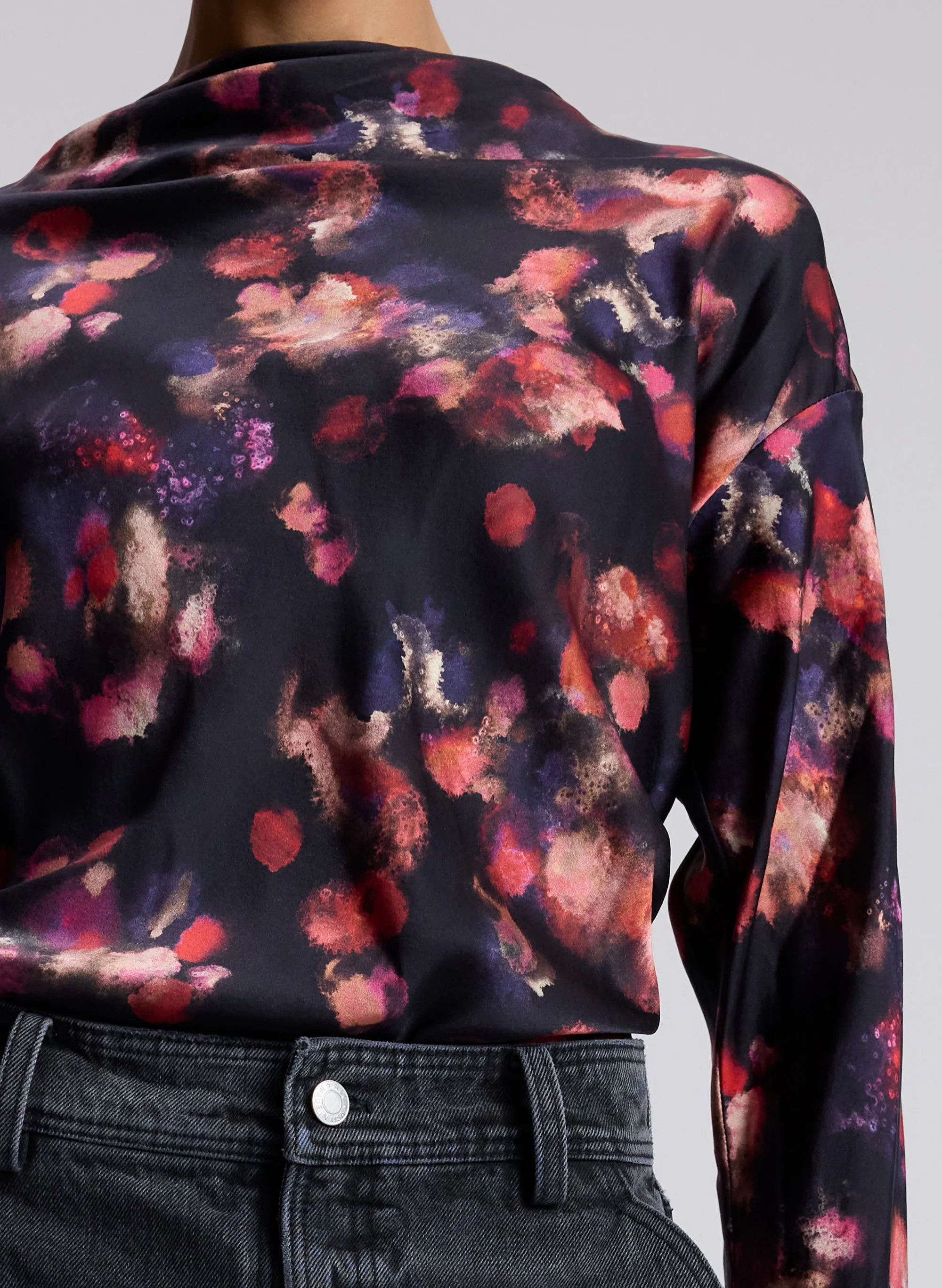 Georgia Stretch Silk Top sold by A.L.C. product image thumbnail 2