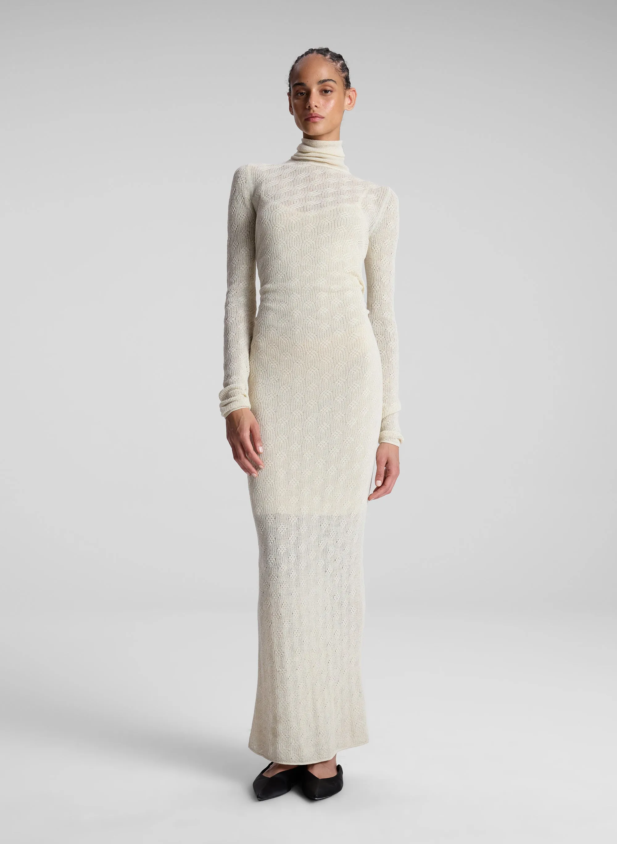 Jayce Alpaca Maxi Dress sold by A.L.C.