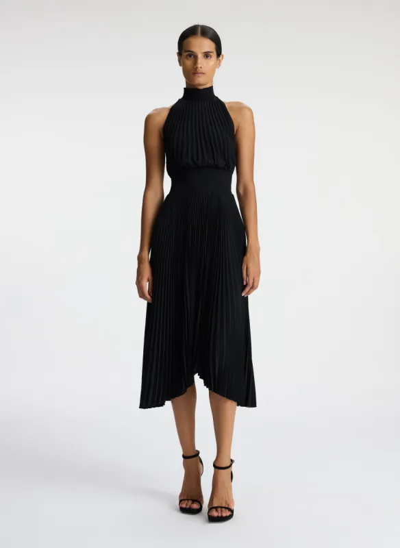 Renzo Matte Pleated Dress made by A.L.C.