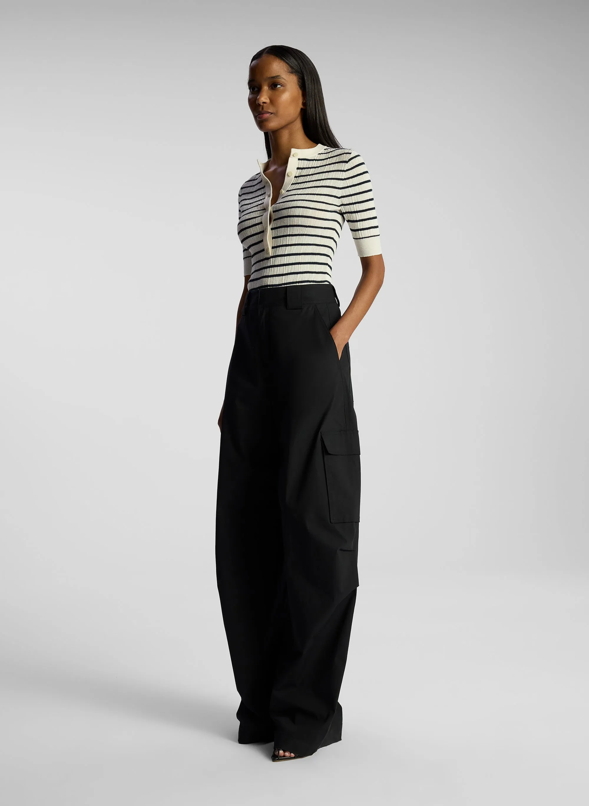 Brie Cotton Cargo Pant sold by A.L.C. product image thumbnail 3
