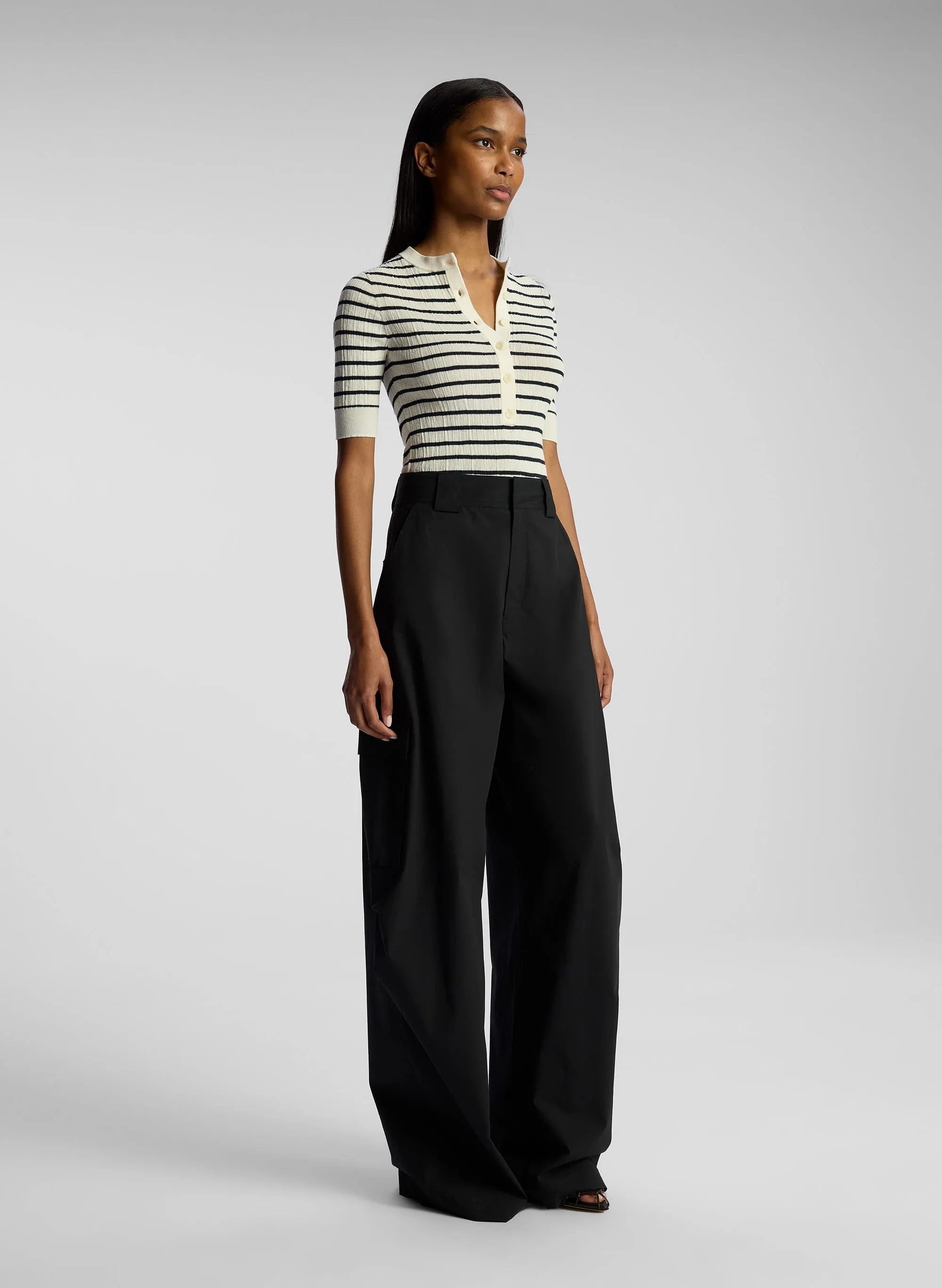 Brie Cotton Cargo Pant sold by A.L.C. product image thumbnail 4