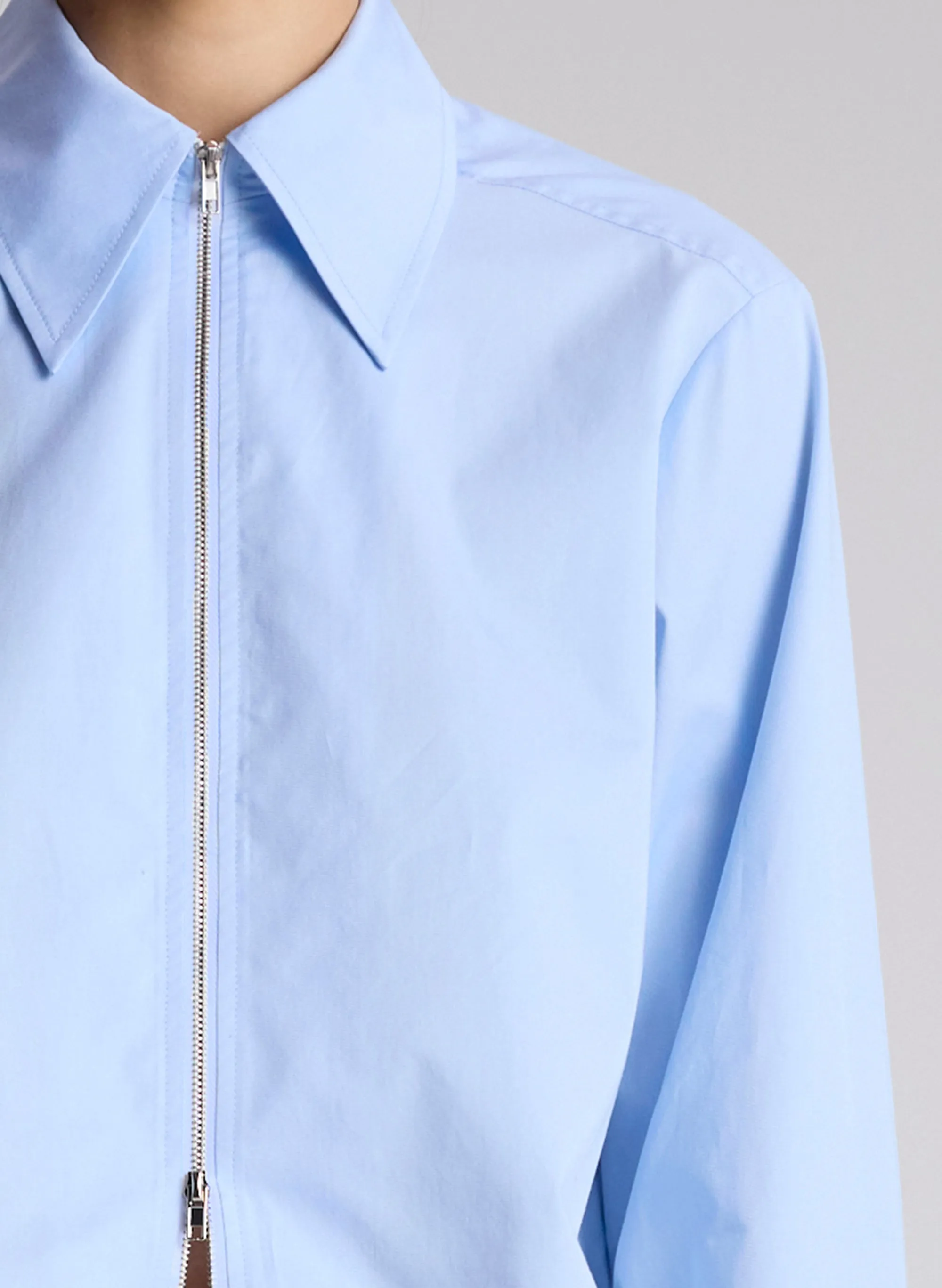 Jill Cotton Zip Top sold by A.L.C. product image thumbnail 2