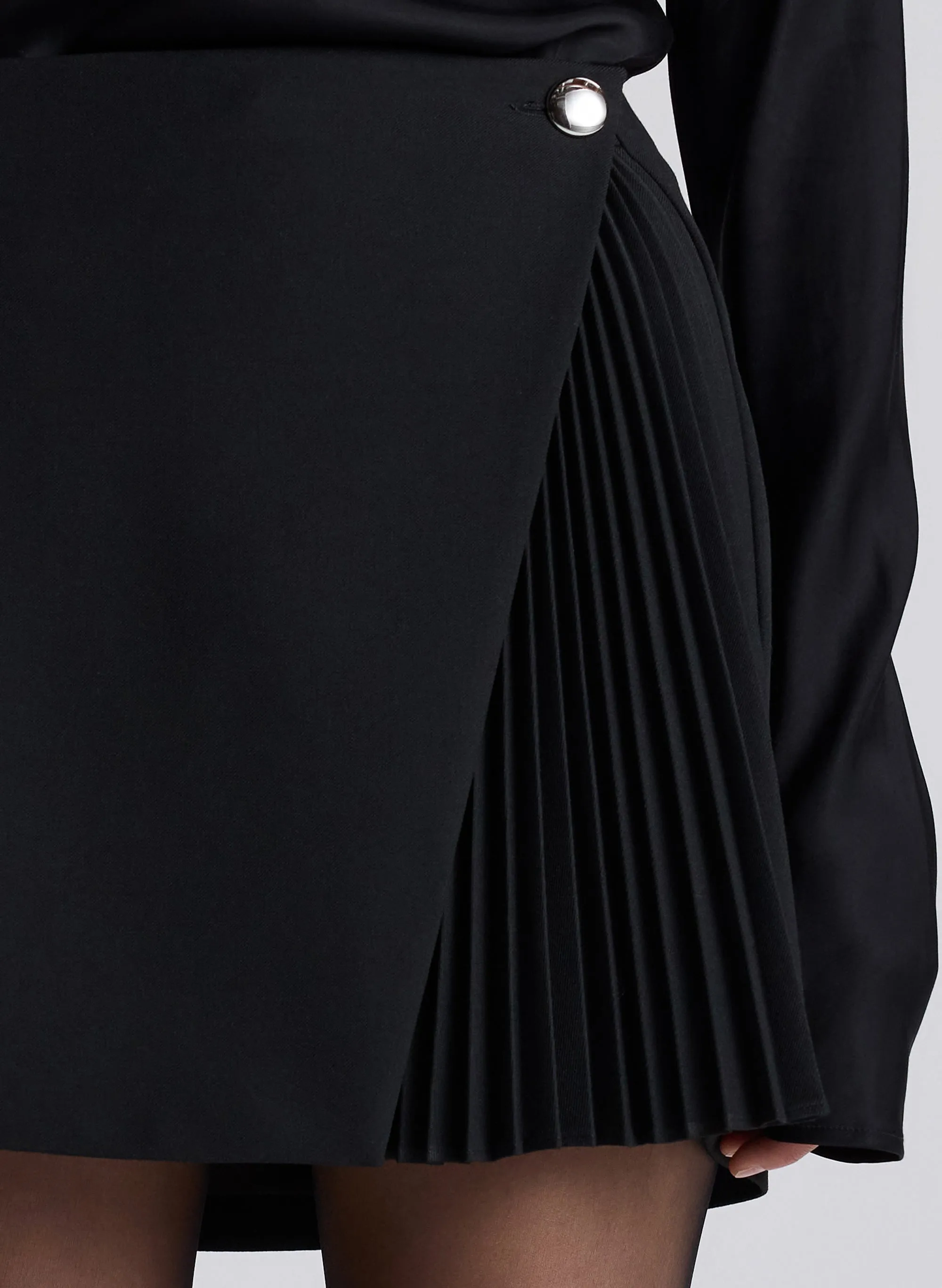 Callen Pleated Mini Skirt sold by A.L.C. product image thumbnail 2