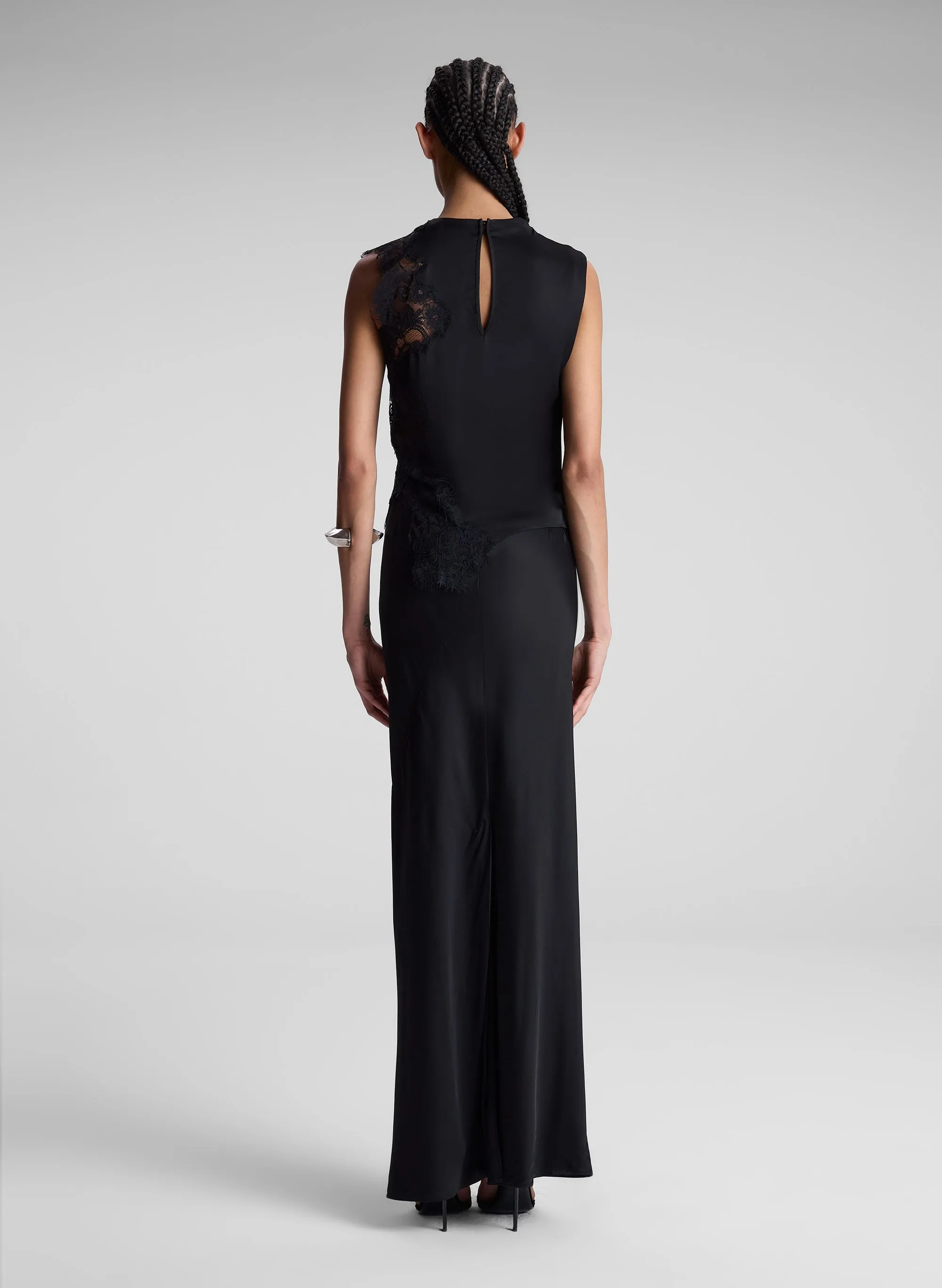 Gracie Satin and Lace Sleeveless Top sold by A.L.C. product image thumbnail 5