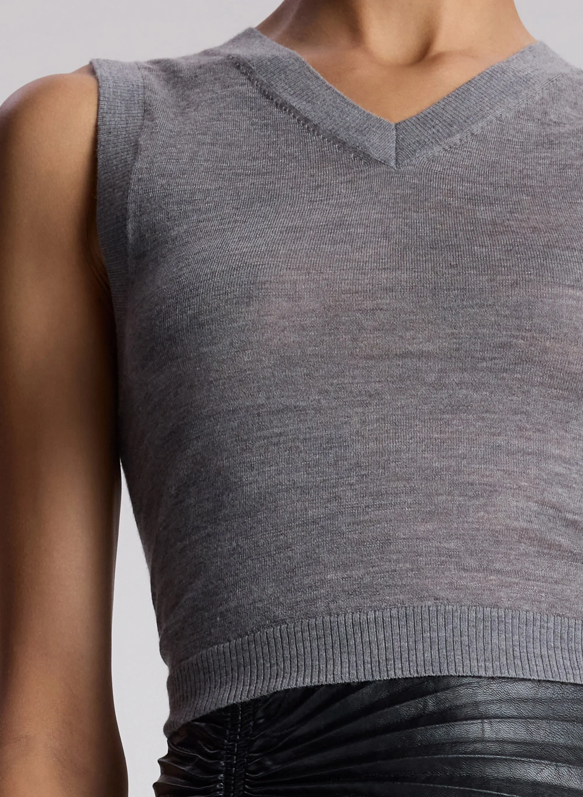 Brody Fine Merino Vest sold by A.L.C. product image thumbnail 2