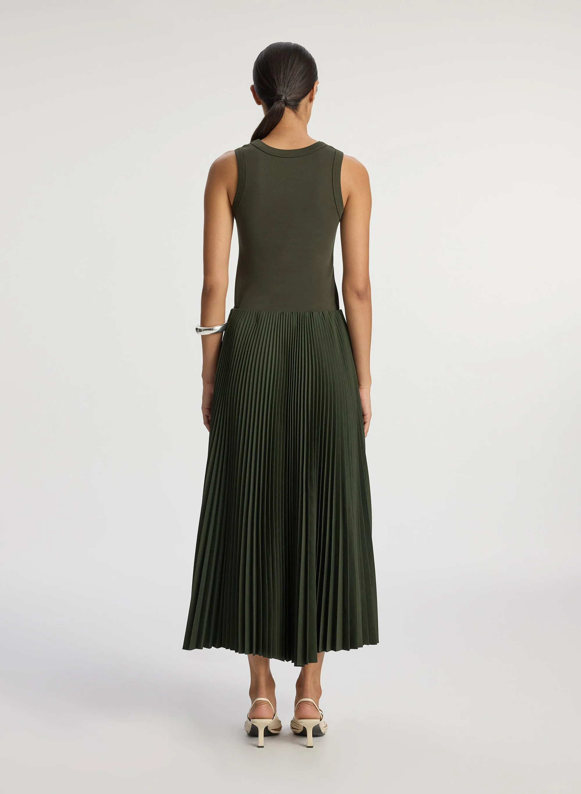 Tatum Pleated Midi Skirt sold by A.L.C. product image thumbnail 5