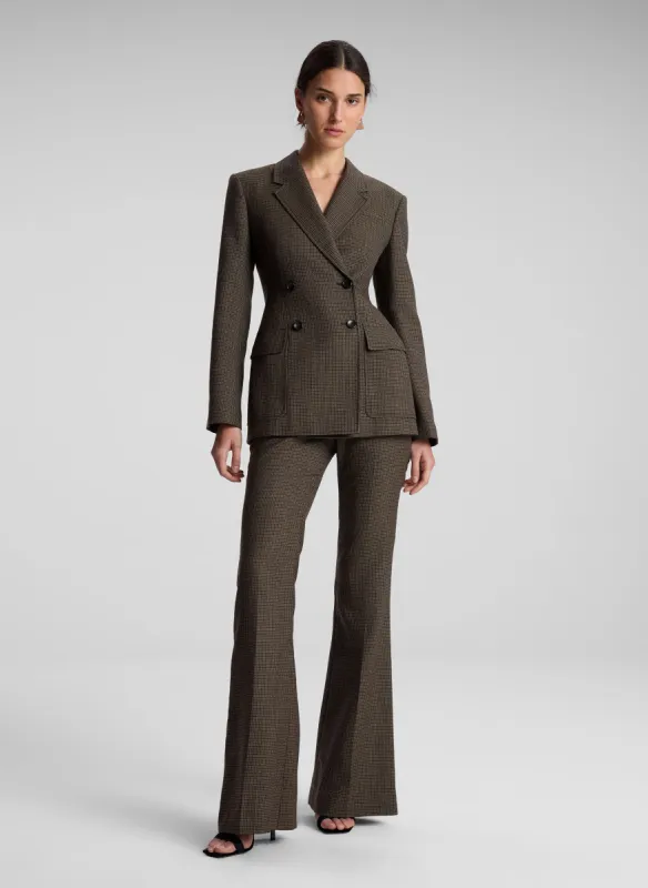 Tess Mini Houndstooth Jacket made by A.L.C.