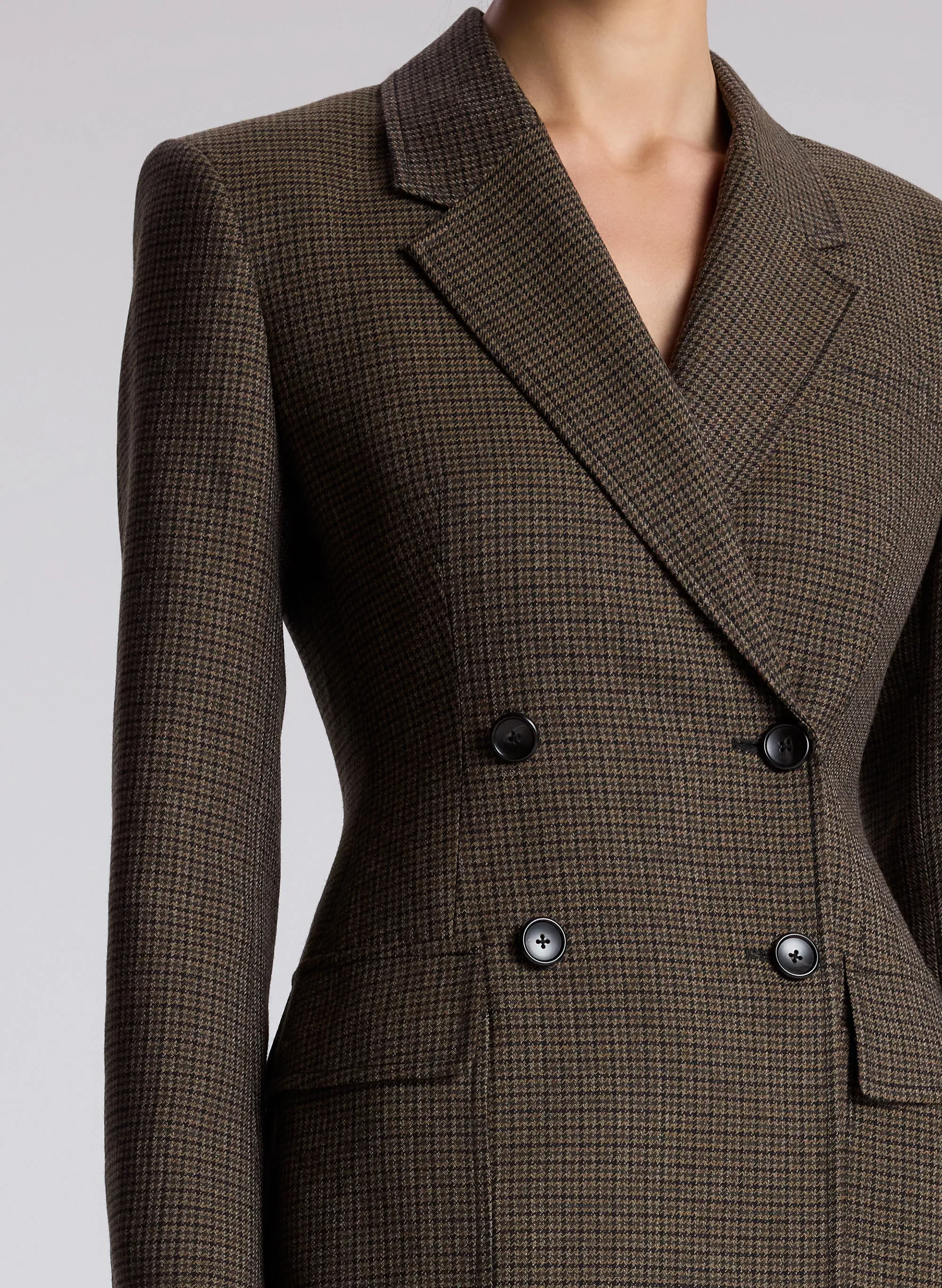Tess Mini Houndstooth Jacket sold by A.L.C. product image thumbnail 2