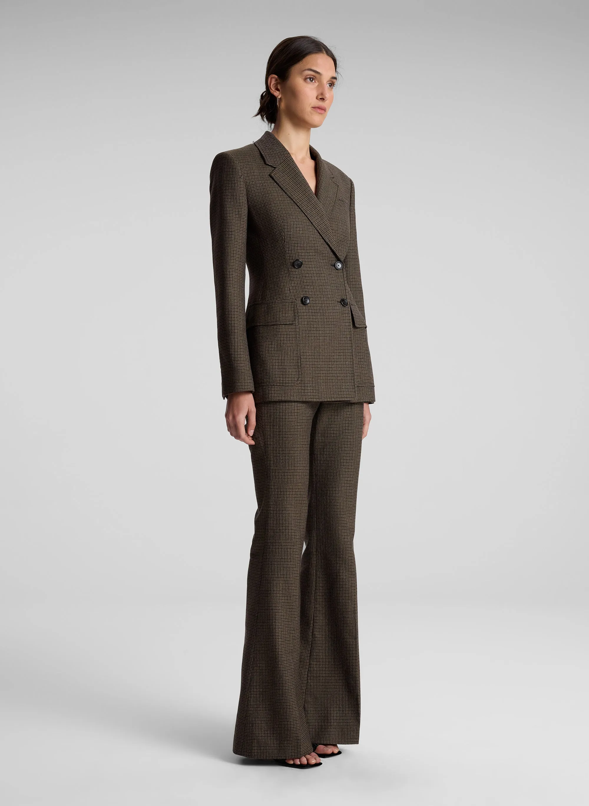 Tess Mini Houndstooth Jacket sold by A.L.C. product image thumbnail 4