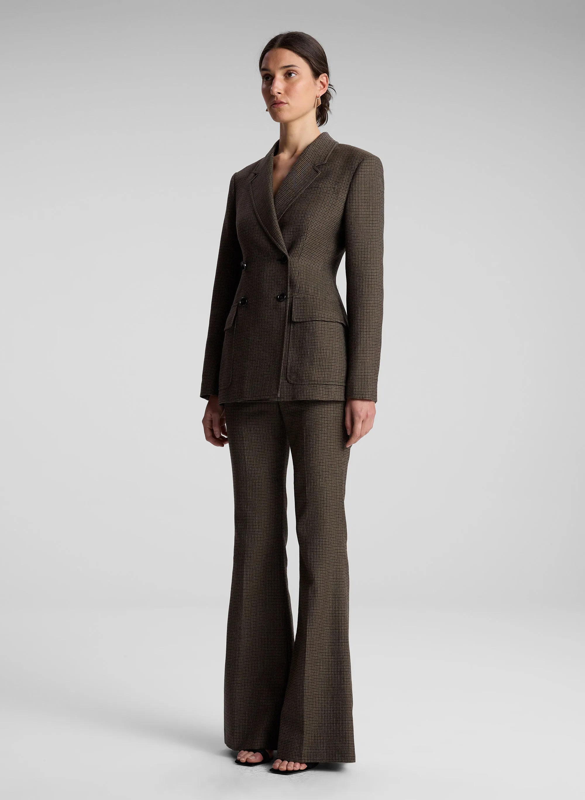 Tess Mini Houndstooth Jacket sold by A.L.C. product image thumbnail 3