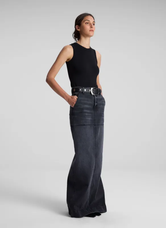 Hadley Cotton Rib Tank sold by A.L.C.