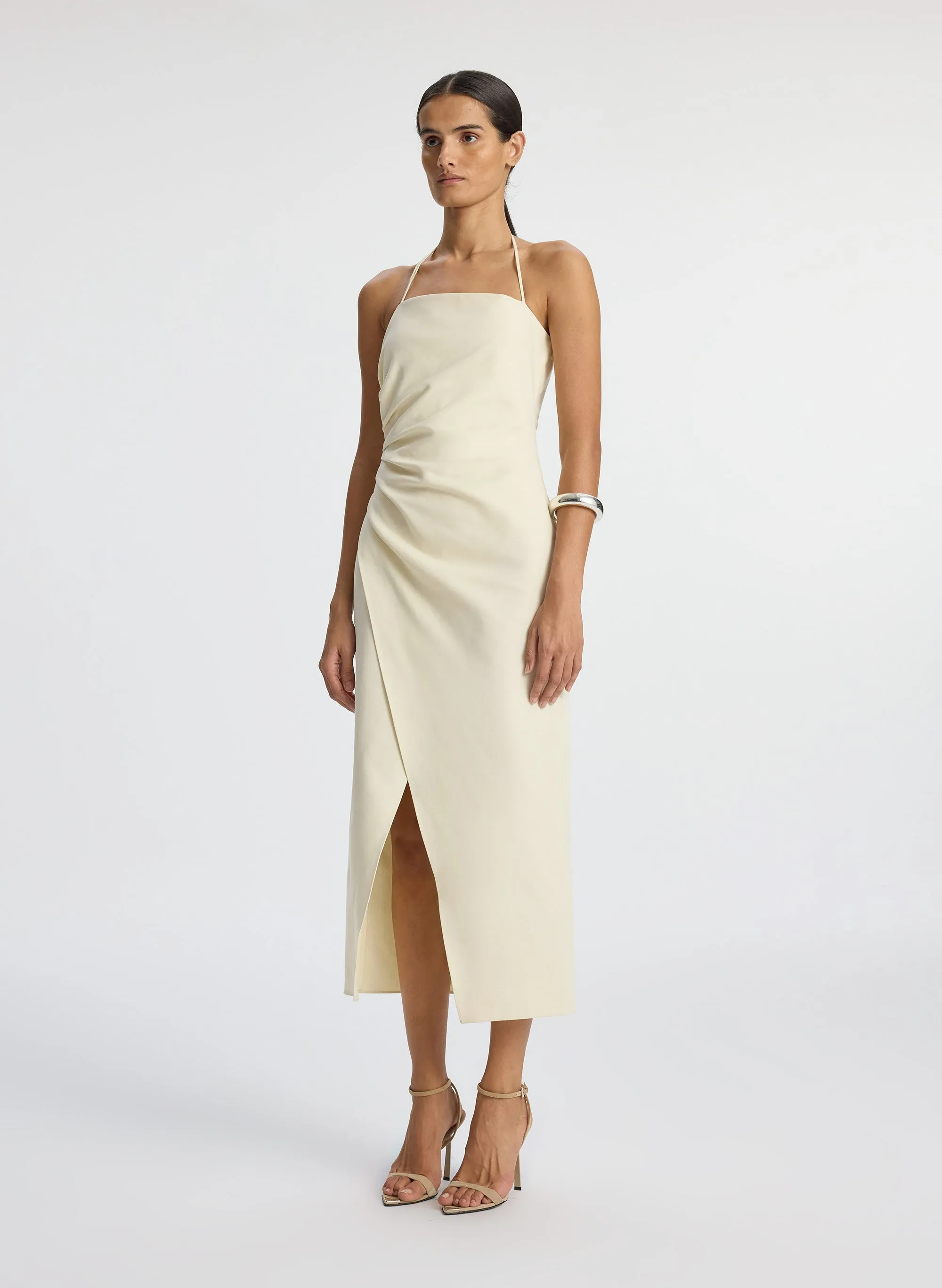 Charlotte Cotton Midi Dress sold by A.L.C. product image thumbnail 4