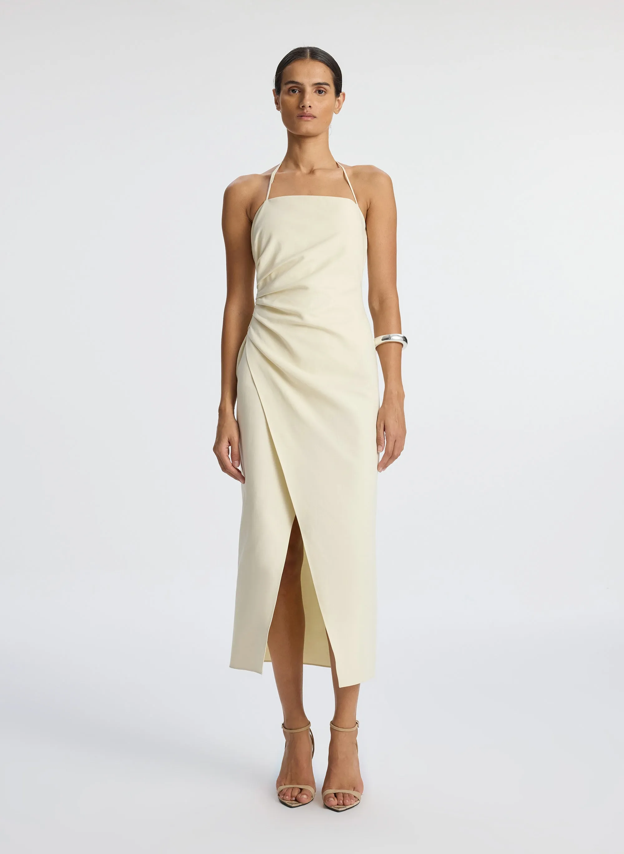 Charlotte Cotton Midi Dress sold by A.L.C.
