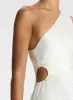 Delfina Satin Pleated Dress sold by A.L.C.